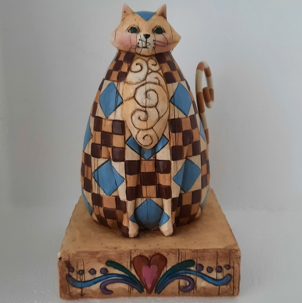 Jim Shore Heartwood Creek Cat 2003